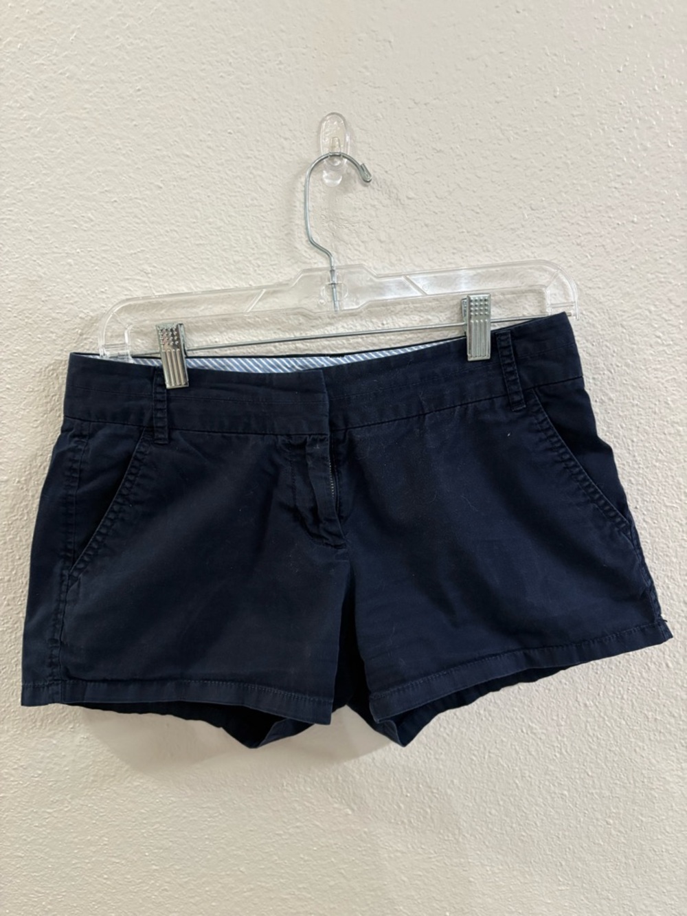 J. Crew Navy Chino Shorts